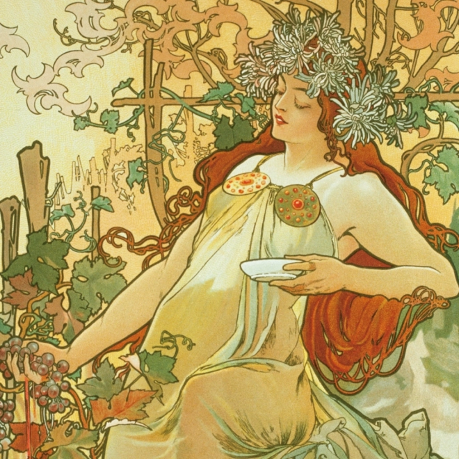 Calendar de notițe Alfons Mucha 2026