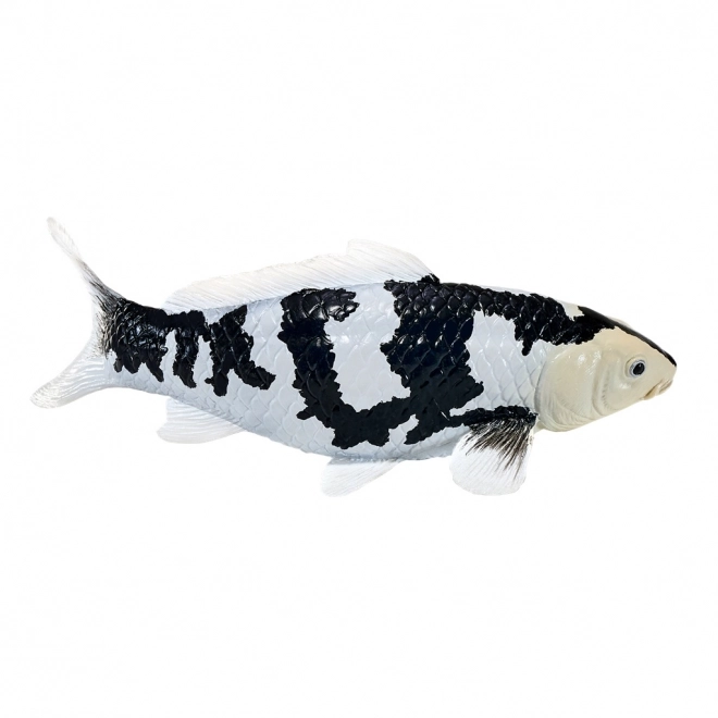 Figurină Mojo crap Koi Shiro Utsuri