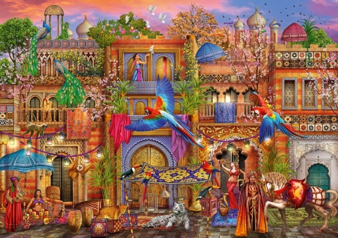 Puzzle Bluebird stradă arabă 1000 piese