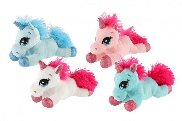Unicorn din pluș 18 cm