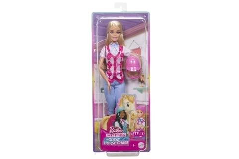 Păpușa Barbie călăreață Malibu