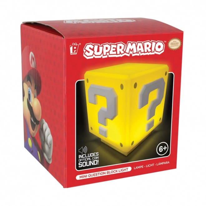 Lumină Super Mario Mini Bloc Întrebare