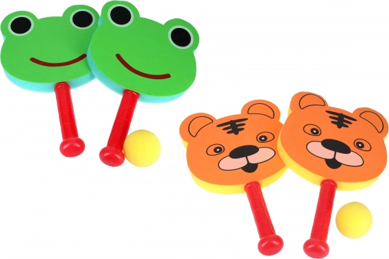 Soft tenis cu animăluțe 35 cm – set pentru copii