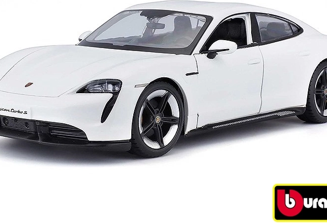 Model Porsche Taycan Turbo S 1:24 Bburago