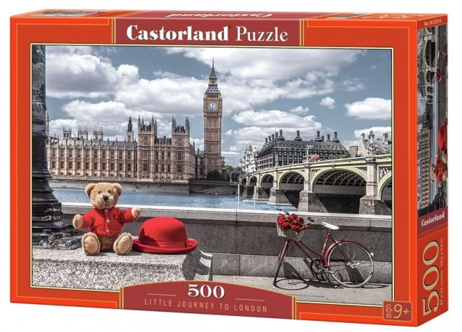 Puzzle 500 piese călătorie mică la Londra