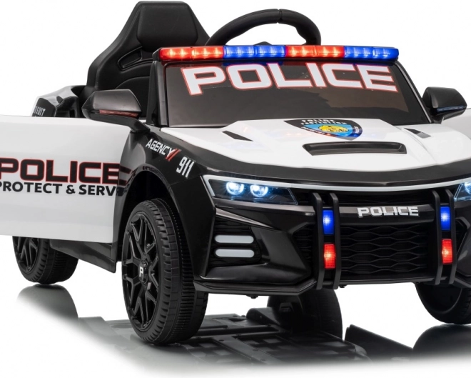 Mașină de poliție neagră 911 Agenție