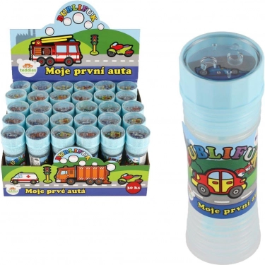 Baloane de săpun Mașinuțele mele prime 50 ml, 30 bucăți în cutie