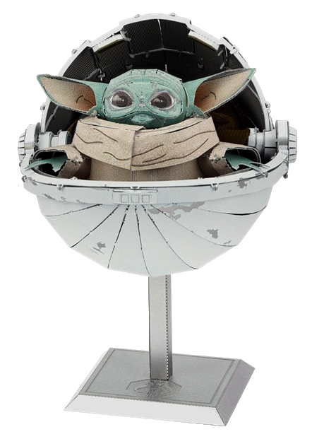 Puzzel 3D Metal Earth Star Wars Mandalorian: Copilul