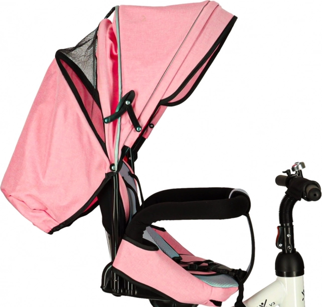 Tricicleta Copii Trike Fix V3 cu Scaun Rotativ și Copertină