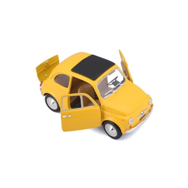 Model mașină Bburago Fiat 500 F 1965 la scară 1:24