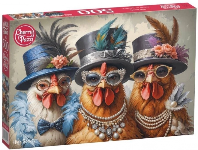 Puzzle Vyšší společnost 500 piese