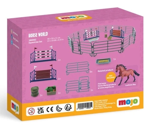 Set călărie Mojo cu accesorii