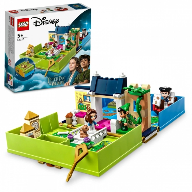 cartea de aventuri Peter Pan și Wendy - LEGO Disney