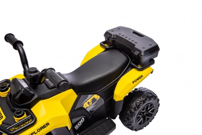 ATV electric pentru copii galbenă
