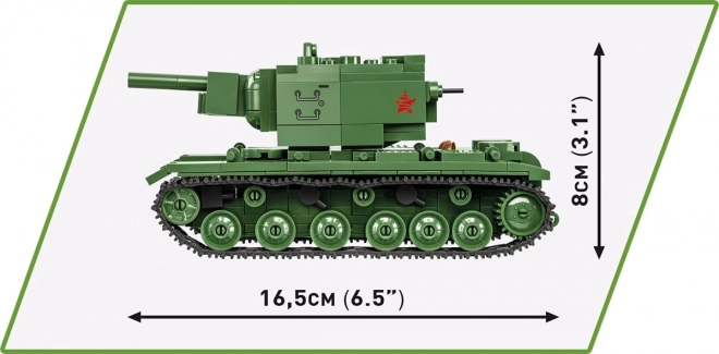 Model czołg KV-2 Colecția Istorică WWII