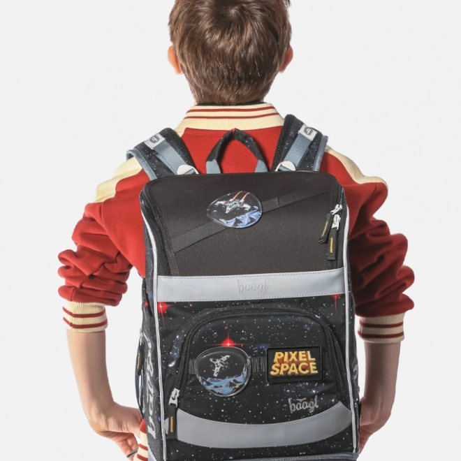 Set școlar Zippy Plus Pixel Space de la Baagl