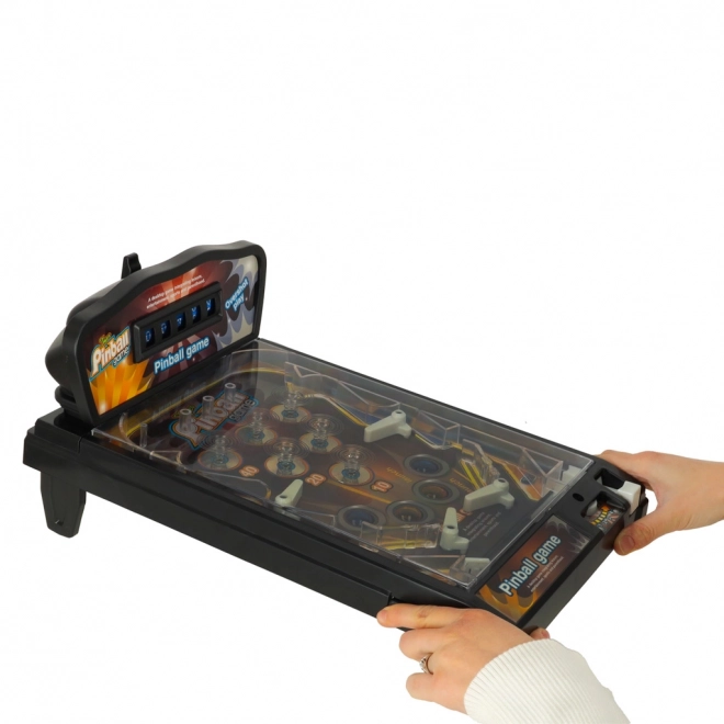 Flipper Pinball Negru Joc cu Lumini și Sunete Uimitoare