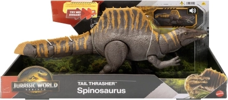 Lumea Jurassic Spinosaurus cu sunete