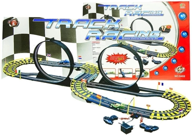 Circuit de curse auto cu două mașini 565 cm