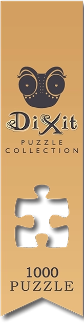 Puzzle 1000 piese Dixit: Noaptea Cameleonului