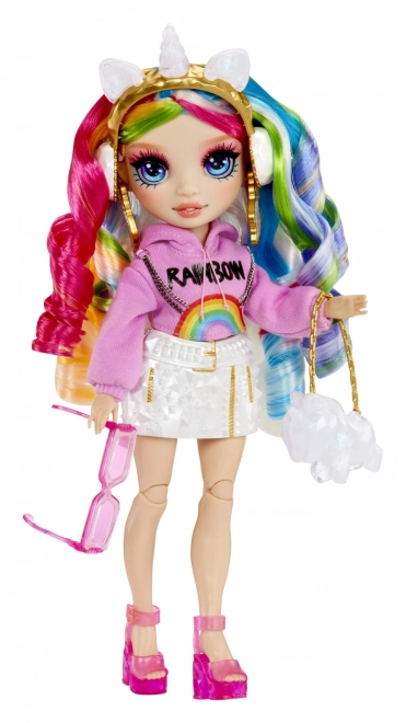 Păpușa creativă Rainbow High Amaya Raine cu cristale