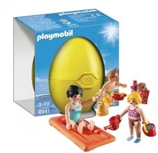 Figurină Vară Distractivă PLAYMOBIL Distracție pe plajă - Pușculiță