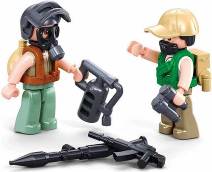 Set de Construcție Tanc Armata Sluban Army