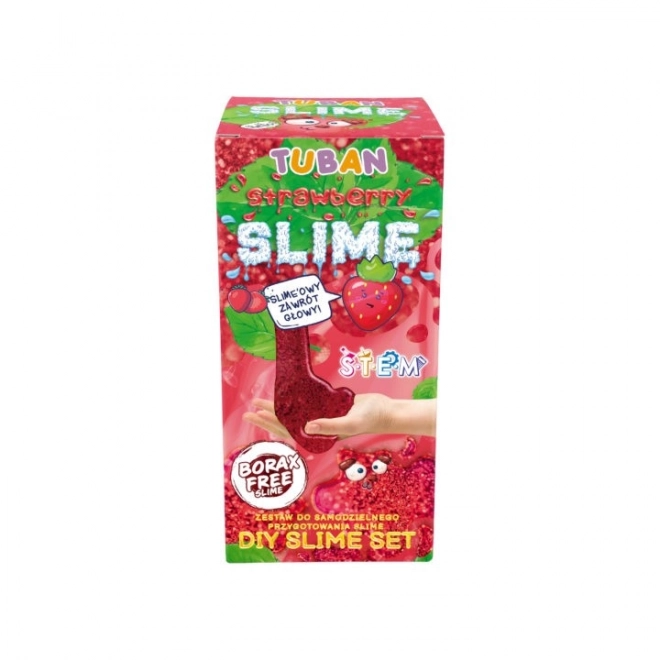 Set super slime cu aromă de căpșuni