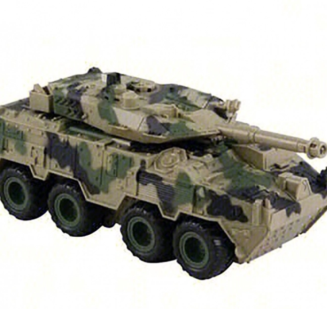 Vehicul militar cu volantă cu efecte