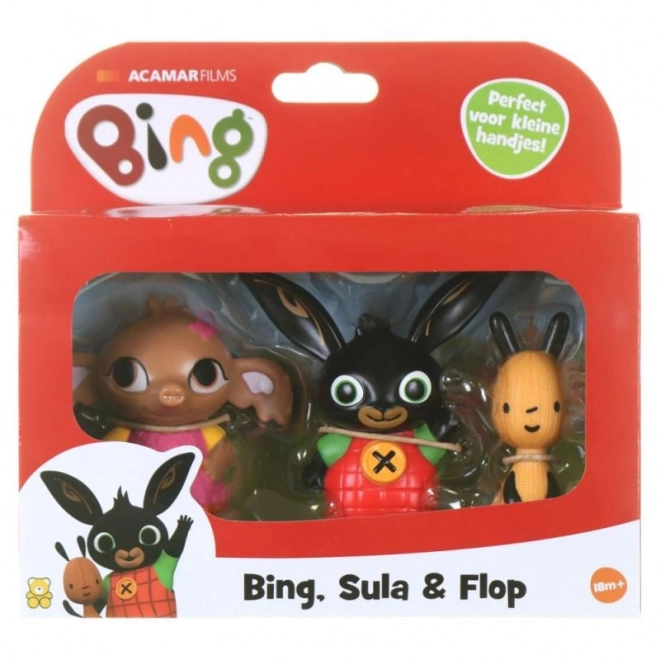 Figurine Bing și Prietenii 3 piese - Bing Flop Sula