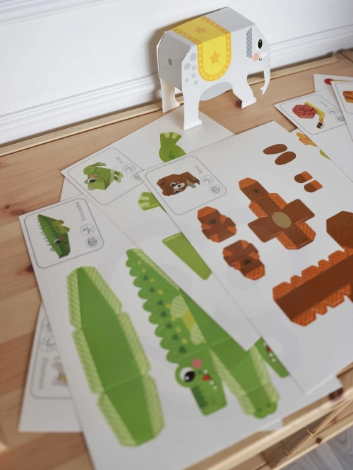 Set creativ origami 3D animale Woopie Art&Fun