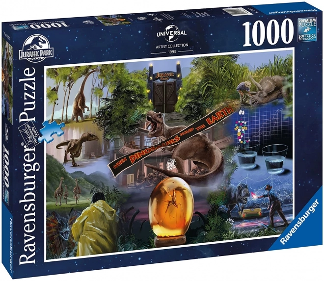 Puzzle Jurassic Park Ravensburger 1000 piese