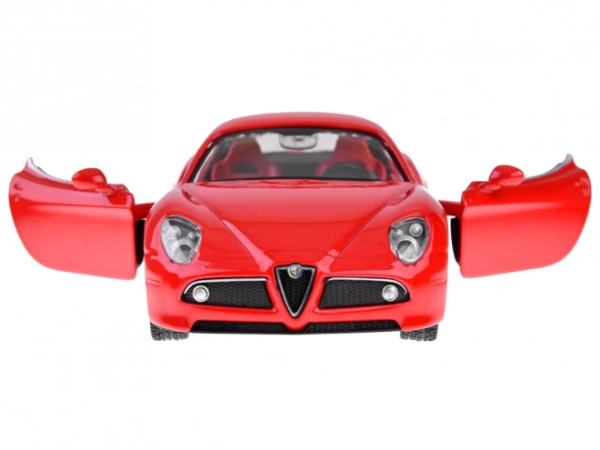 Mașinuță metalică Alfa Romeo 8C Competizione 1:32 cu lumini