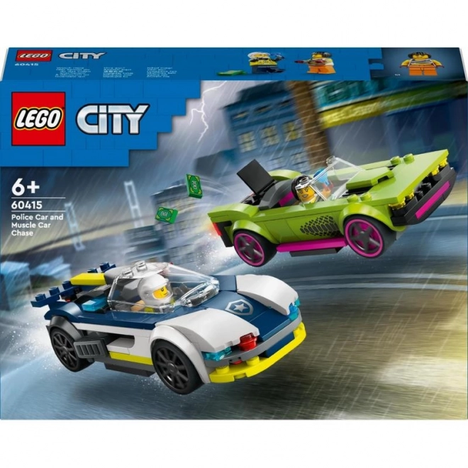 Urmarire cu masina de politie LEGO City