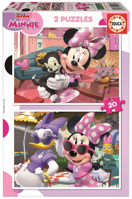 Puzzle Minnie 2x20 Educa