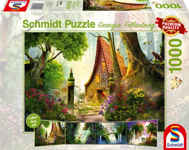 Puzzle Casa în Poiană 1000 piese