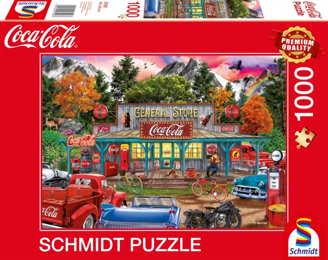 Puzzle Magazin cu Coca Cola 1000 piese