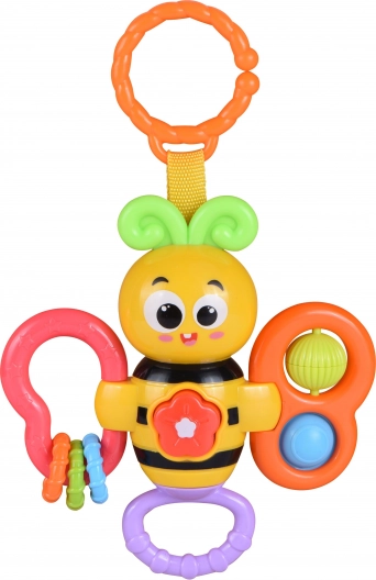 Albiniță muzicală cu clips 14 cm