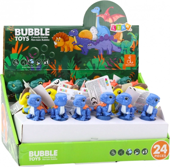 Bilă de Săpun cu Figurină Dinozaur Mobilă 14 cm