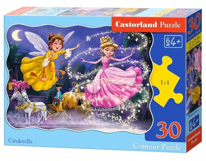 Puzzle 30 de piese Cenușăreasa