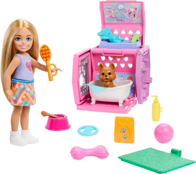 Barbie Chelsea Transporter pentru Căţel