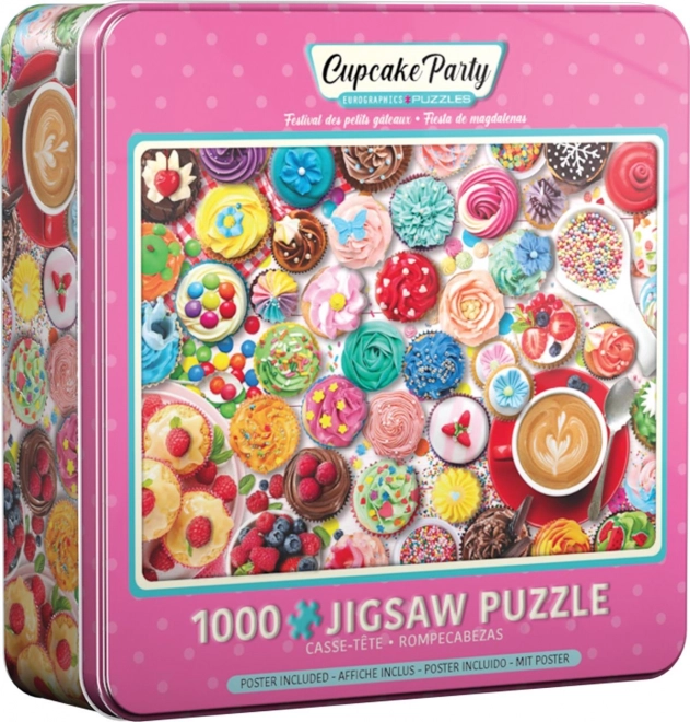 Puzzle în cutie metalică Petrecerea Torturilor 1000 piese