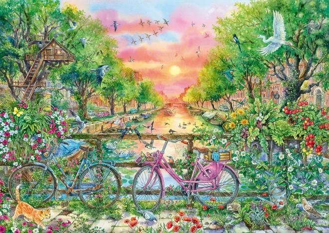 Puzzle colaj la amsterdam 1000 piese