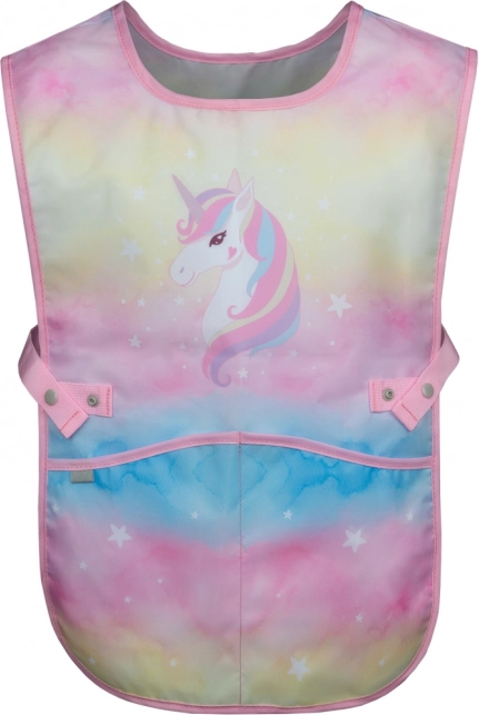 Baagl set Zippy Plus Rainbow Unicorn: ghiozdan, penar, saculet, sort, portofel