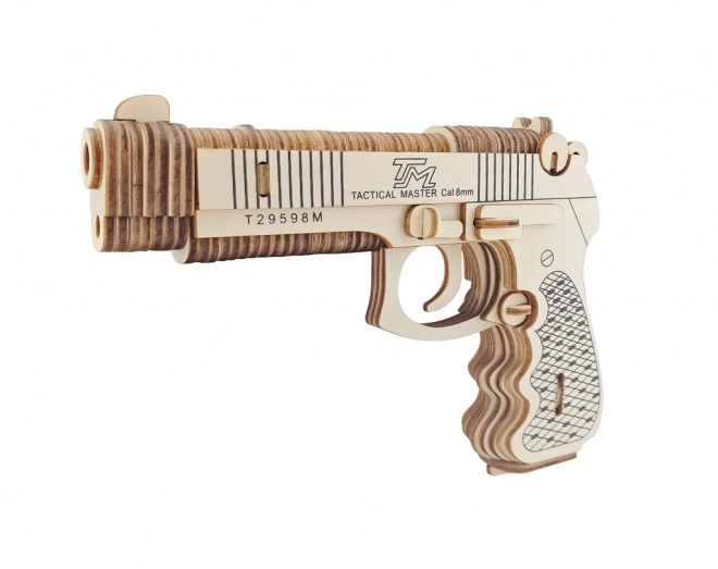 puzzle 3D din lemn pistol M92F