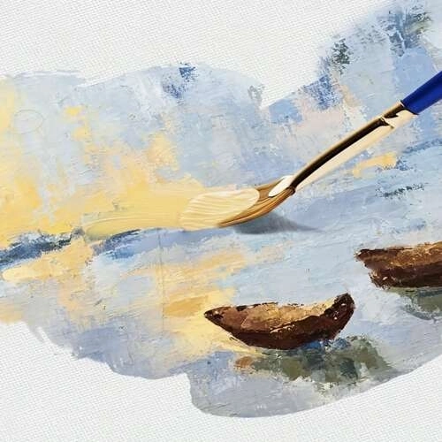 Gata de pictat – grunduită de trei ori