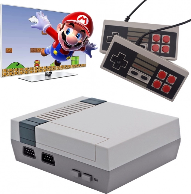 Consolă de jocuri retro cu 620 de jocuri