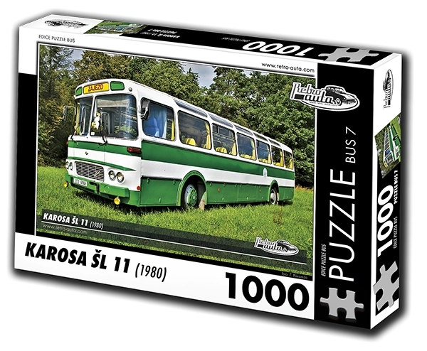 Puzzle Retro-Auta Autobuz Karosa