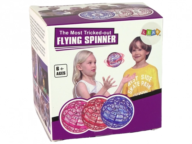 Minge plutitoare albastră cu LED Flynova