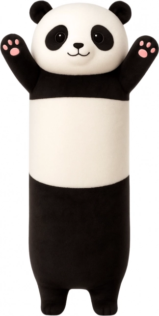 Perna Panda din Pluș Alb-Negru 70 cm